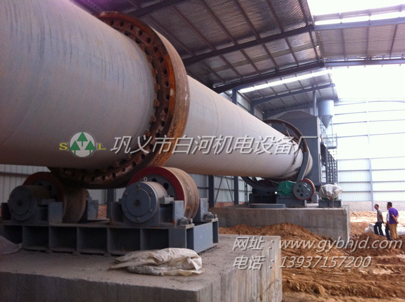 og真人游戏官网回转窑河南施工现场