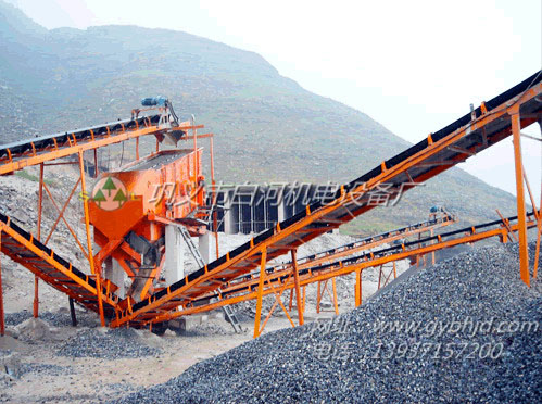 og真人游戏官网砂石生产线山西现场